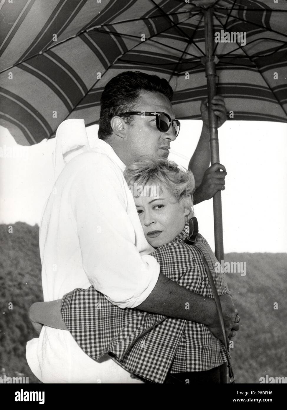 Giulietta Masina e Federico Fellini. Museo: Collezione privata Foto stock -  Alamy