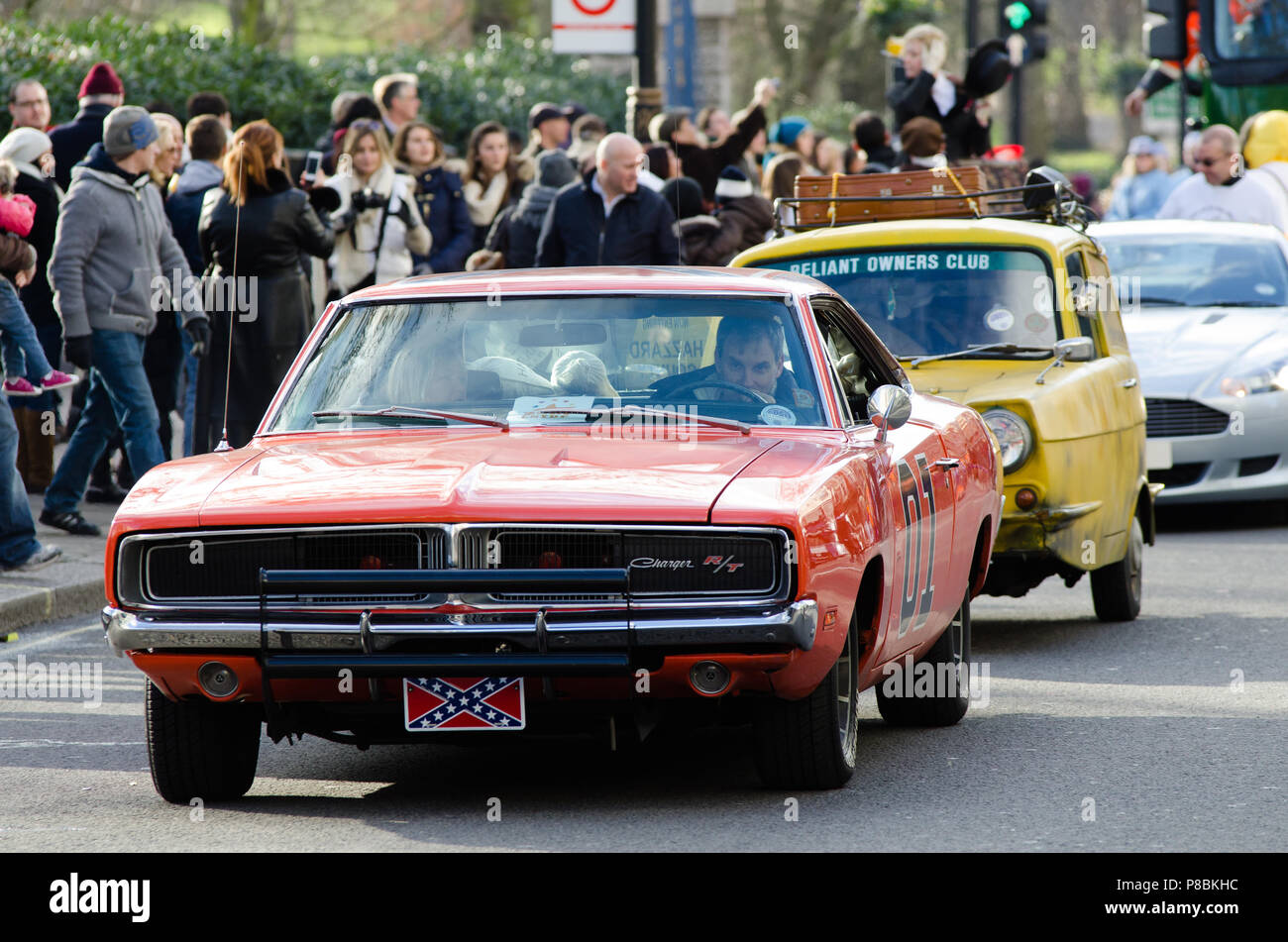 Sfilata di capodanno, Londra 2013 Foto Stock