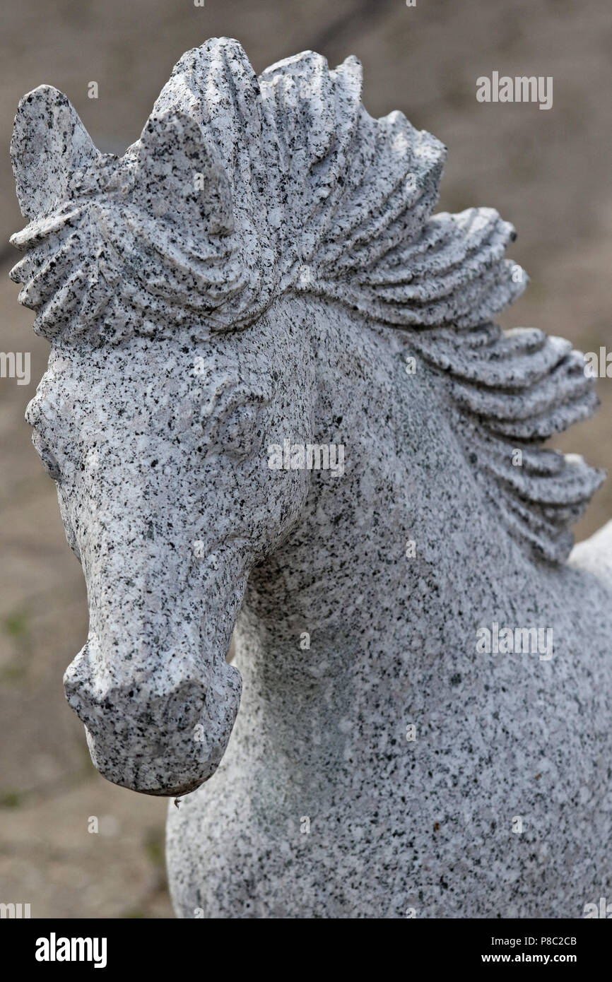 Hannover, Germania, cavallo di scultura Foto Stock