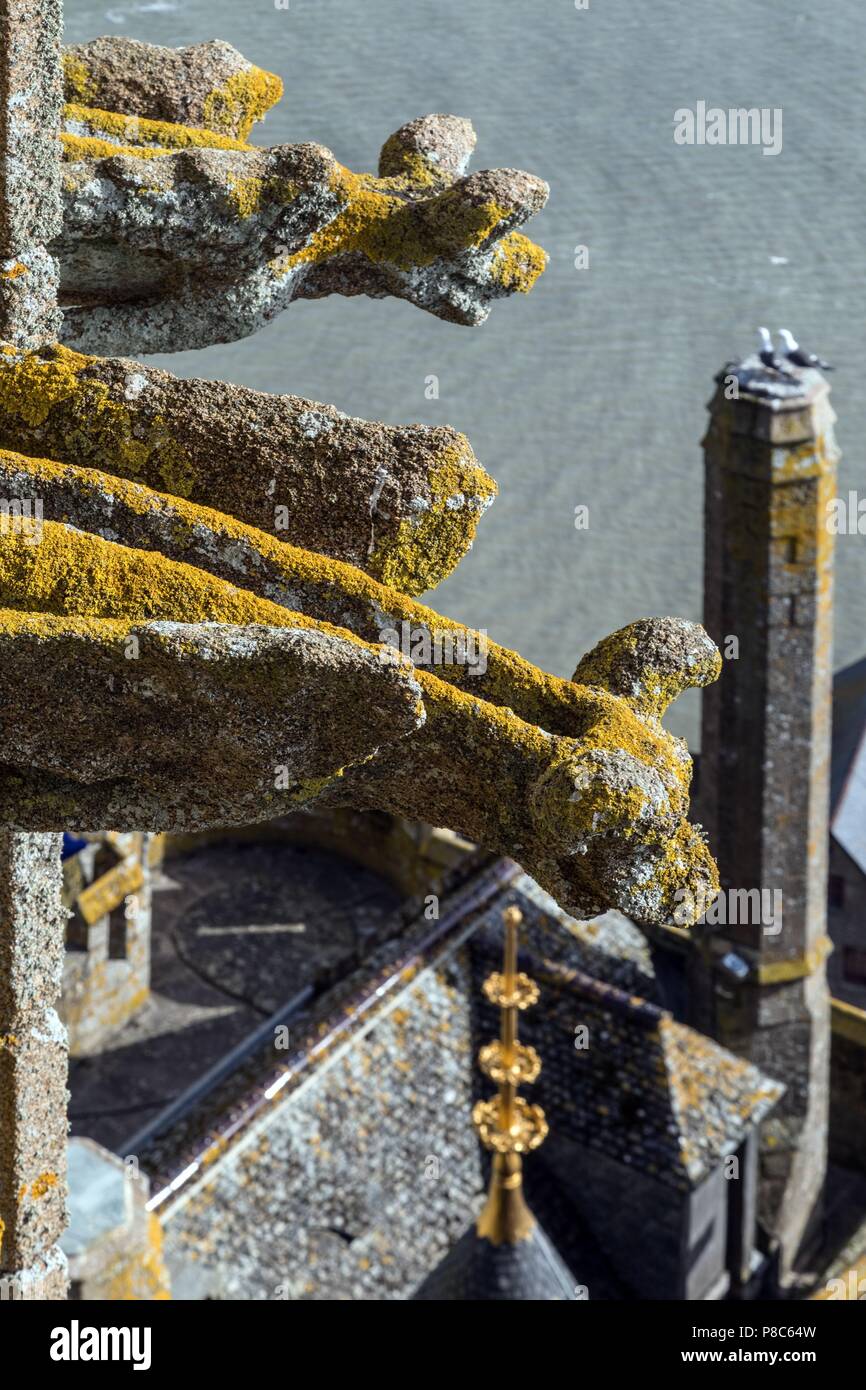 La Normandia medievale, Francia Foto Stock