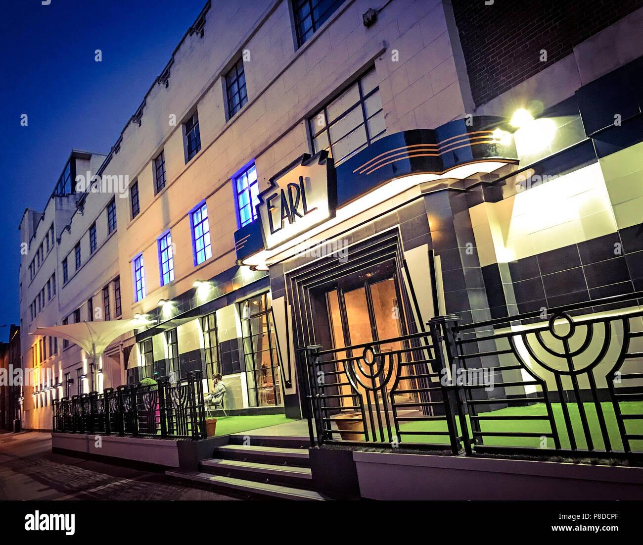 Il conte di Doncaster Hotel, Bennetthorpe, Doncaster, South Yorkshire, Inghilterra, Regno Unito, DN2 6AD Foto Stock