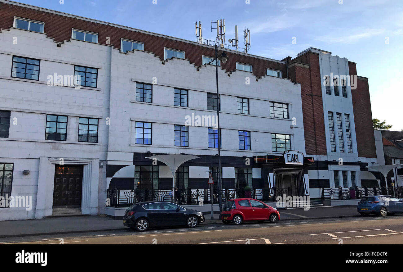 Il conte di Doncaster Hotel, Bennetthorpe, Doncaster, South Yorkshire, Inghilterra, Regno Unito, DN2 6AD Foto Stock