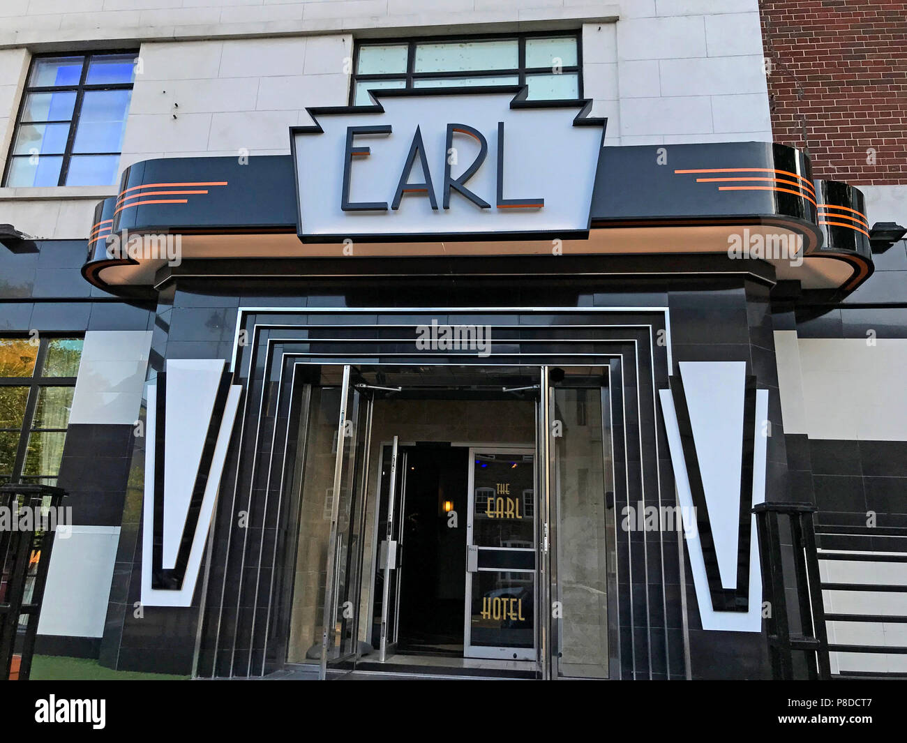 Il conte di Doncaster Hotel, Bennetthorpe, Doncaster, South Yorkshire, Inghilterra, Regno Unito, DN2 6AD Foto Stock