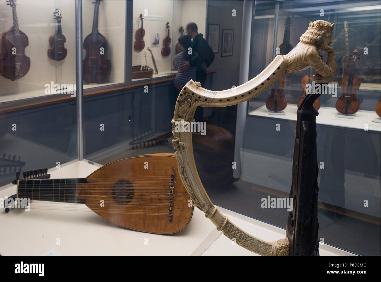 Università di Yale raccolta di strumenti musicali di New Haven CT Foto Stock