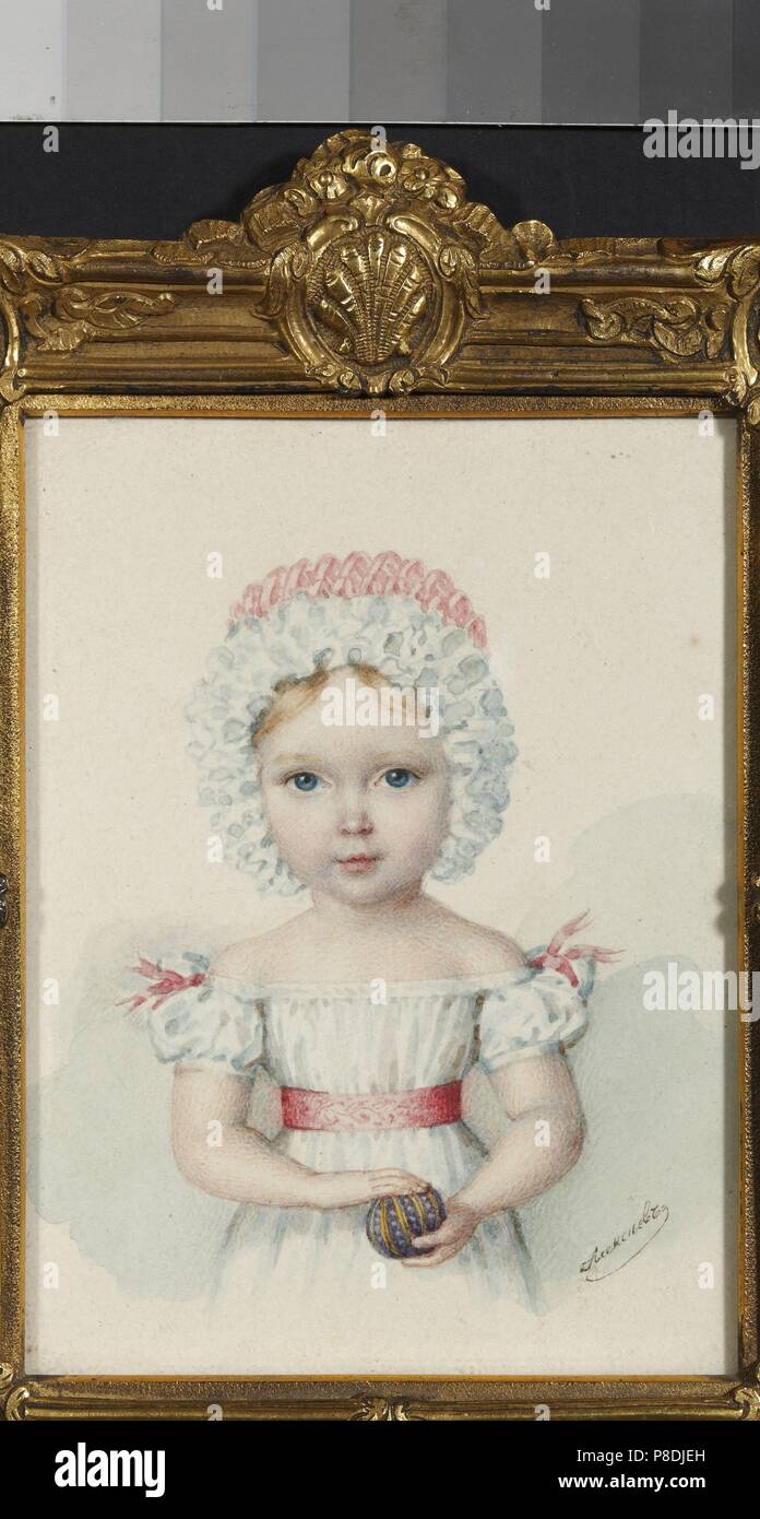 Ritratto della Granduchessa Maria Nikolaevna della Russia (1819-1876). Museo: Collezione privata. Foto Stock