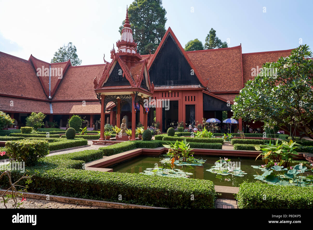 Museo nazionale di Phnom Penh Cambogia Foto Stock