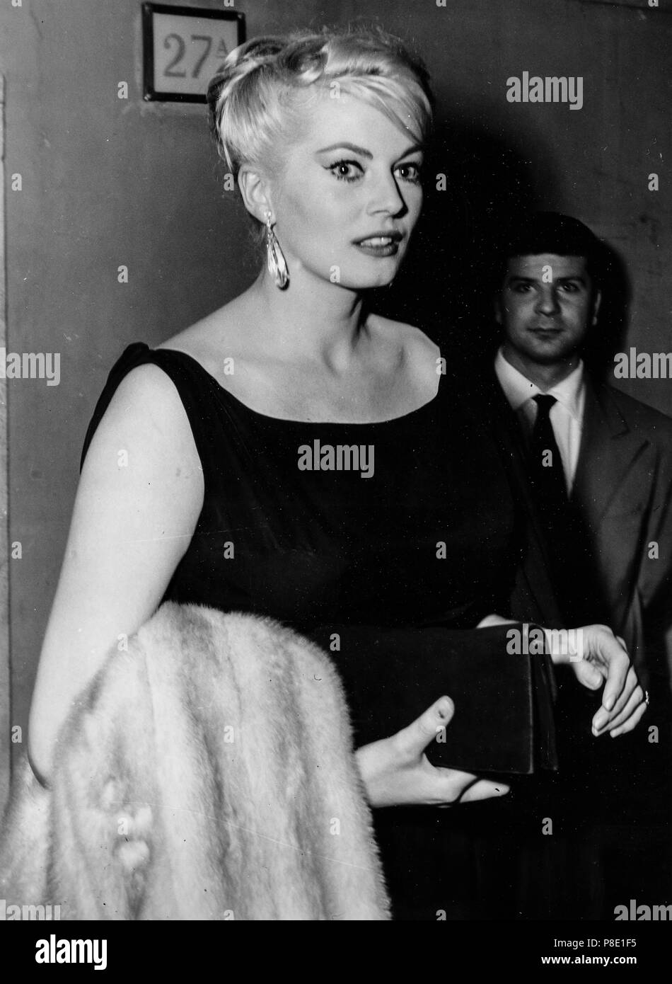 Anita Ekberg, 60s Foto Stock