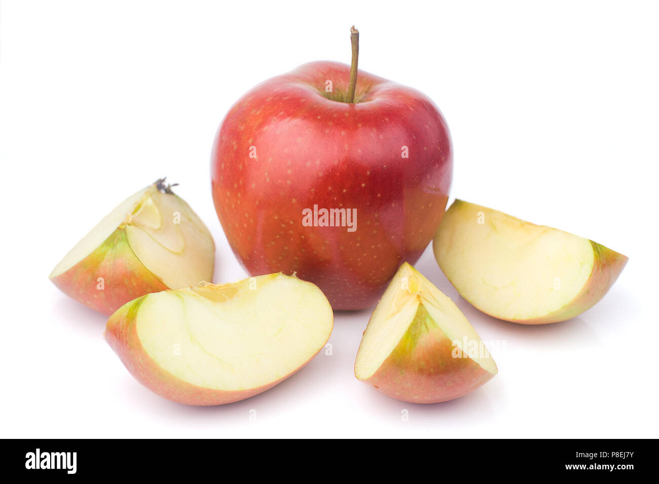 Molto succosa mele Foto Stock