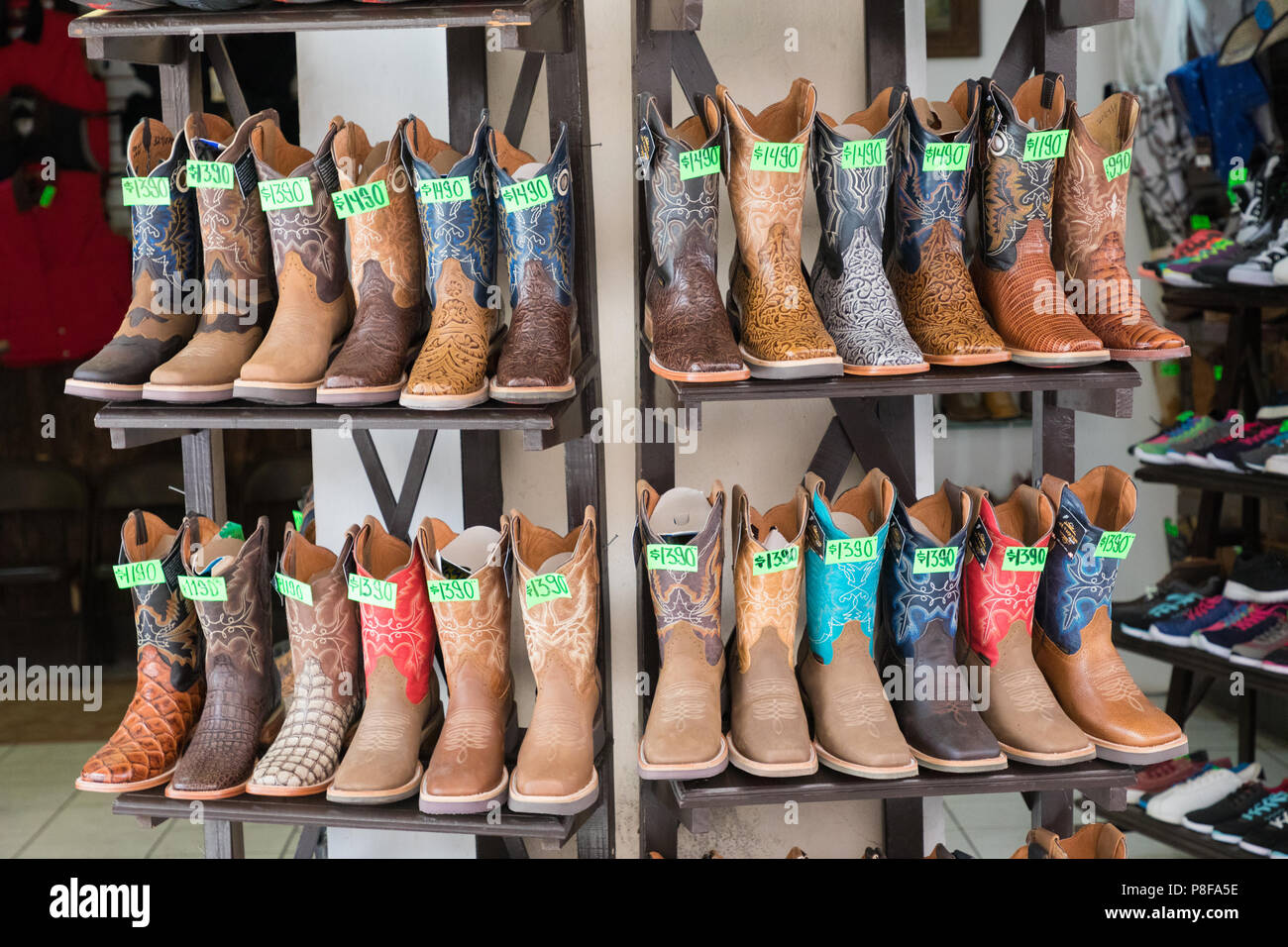 Stivali messicani, Messico Foto stock - Alamy