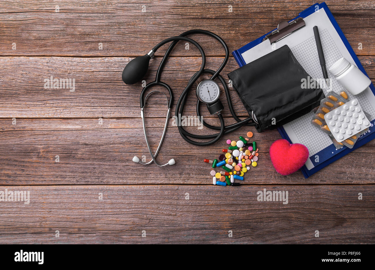 Dispositivo per la misurazione della pressione. Foto Stock