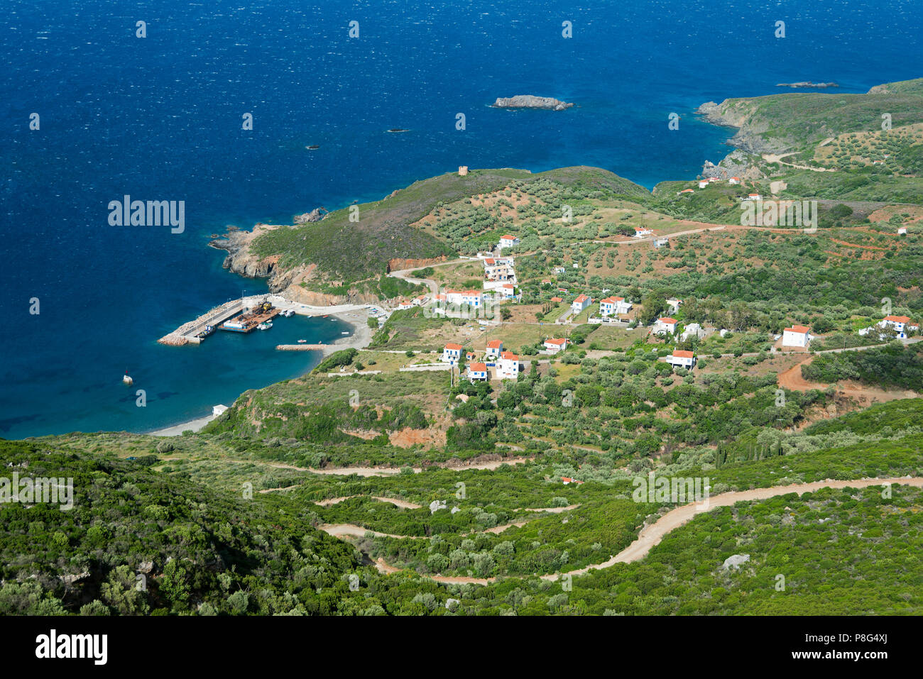 Velanidia, Laconia, Peloponneso, Grecia Foto Stock