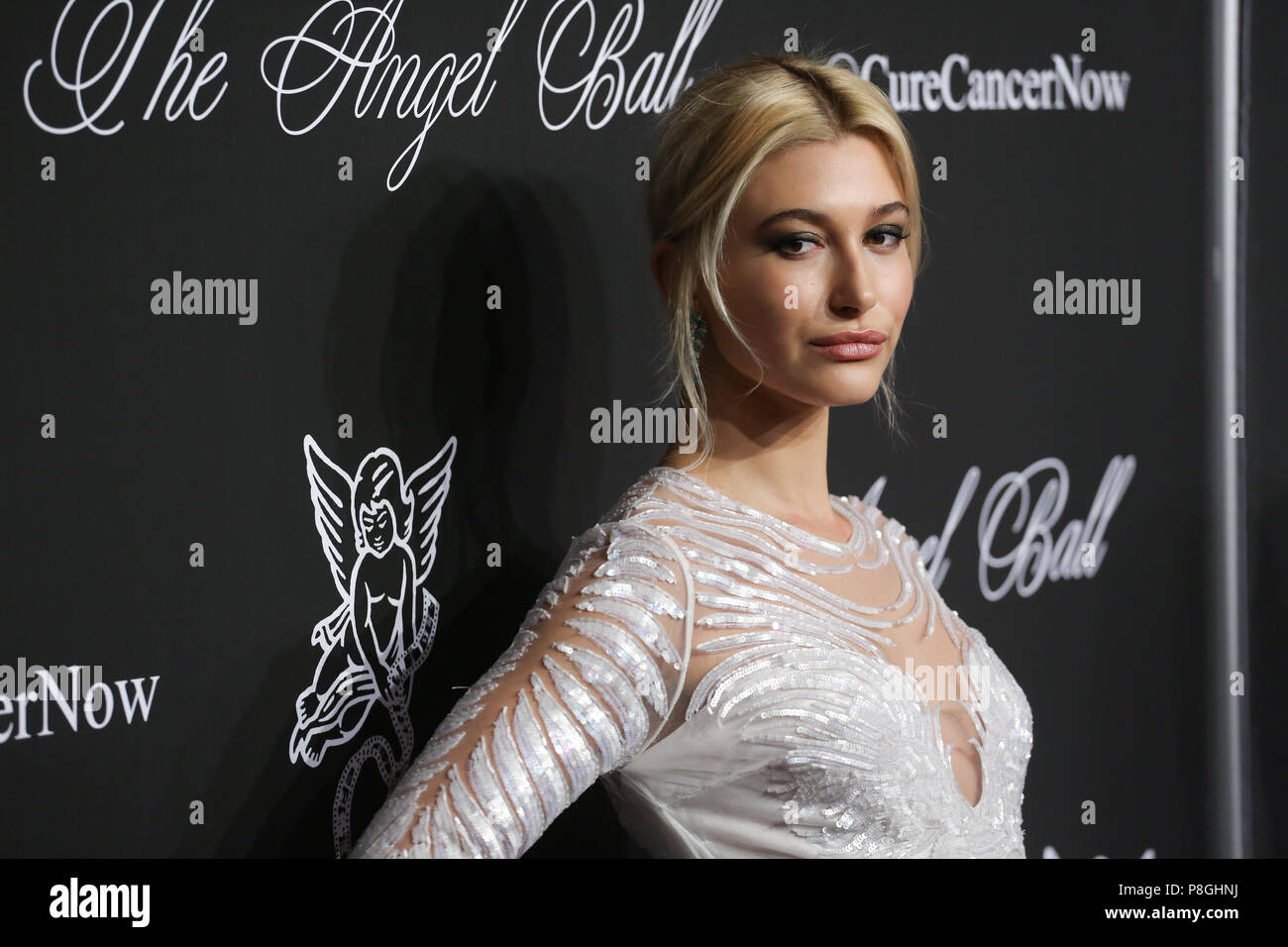 Modello Hailey Baldwin assiste 2014 Angelo Palla al Cipriani Wall Street su ottobre 20, 2014 in New York City. Foto Stock