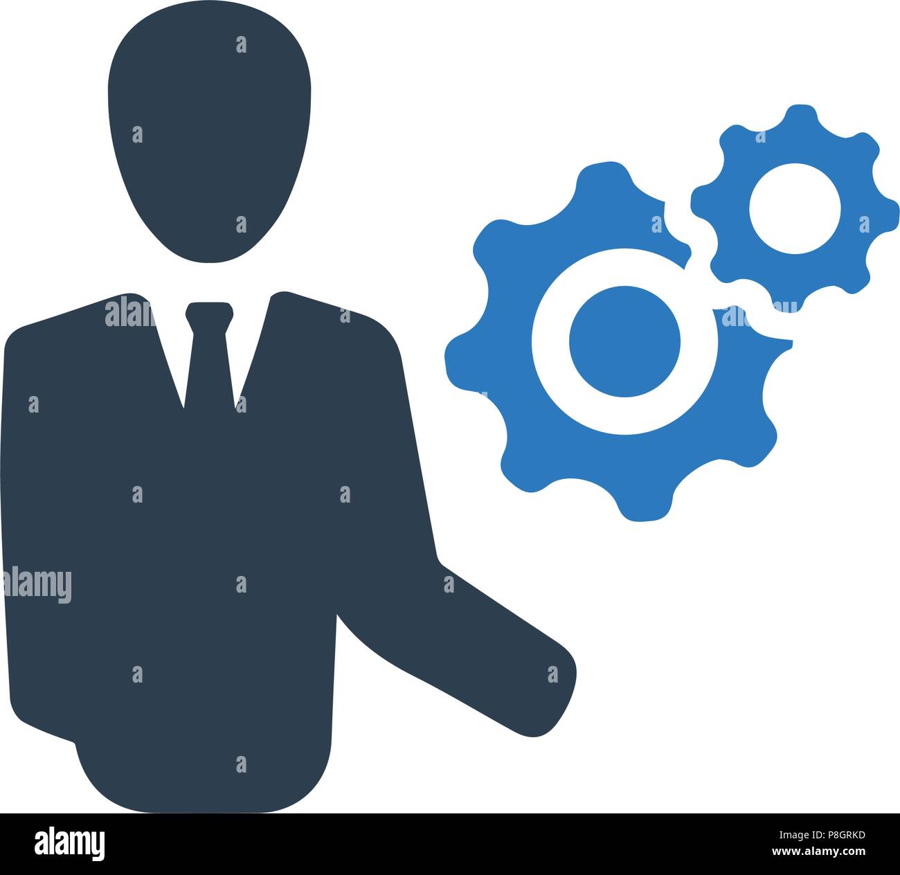 Attività icona di impostazione Illustrazione Vettoriale