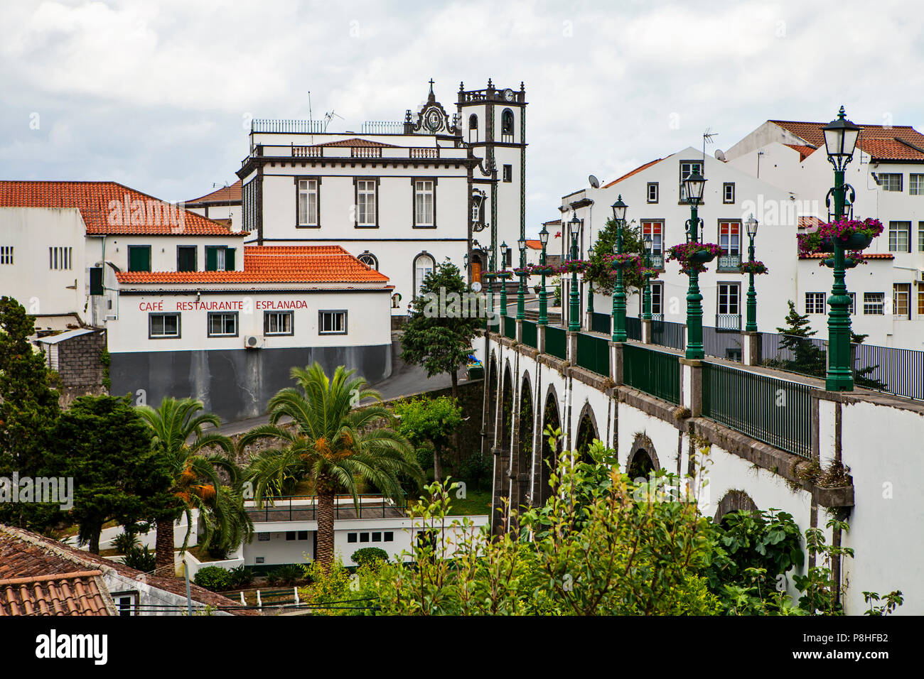 NORDESTE, Portogallo - Giugno 29th, 2018: La città del Nordeste, che è il centro dell'area nord est sull isola Sao Miguel, Azzorre. Foto Stock