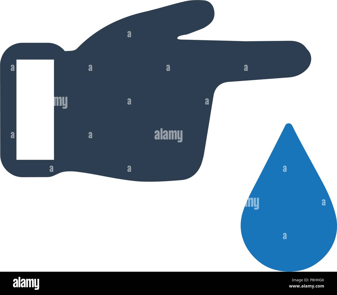 Il Diabete Icona di prova Illustrazione Vettoriale