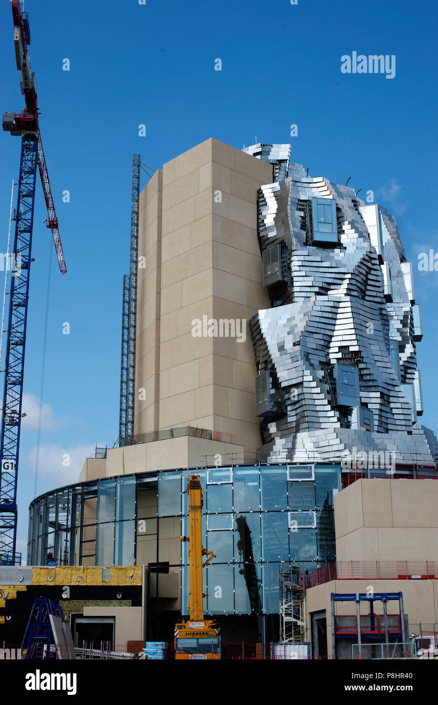 Arles, Francia. Luma spazio espositivo in costruzione. Foto Stock