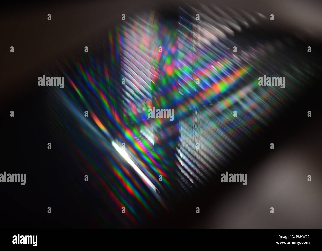 La diffrazione da visualizzare Foto Stock