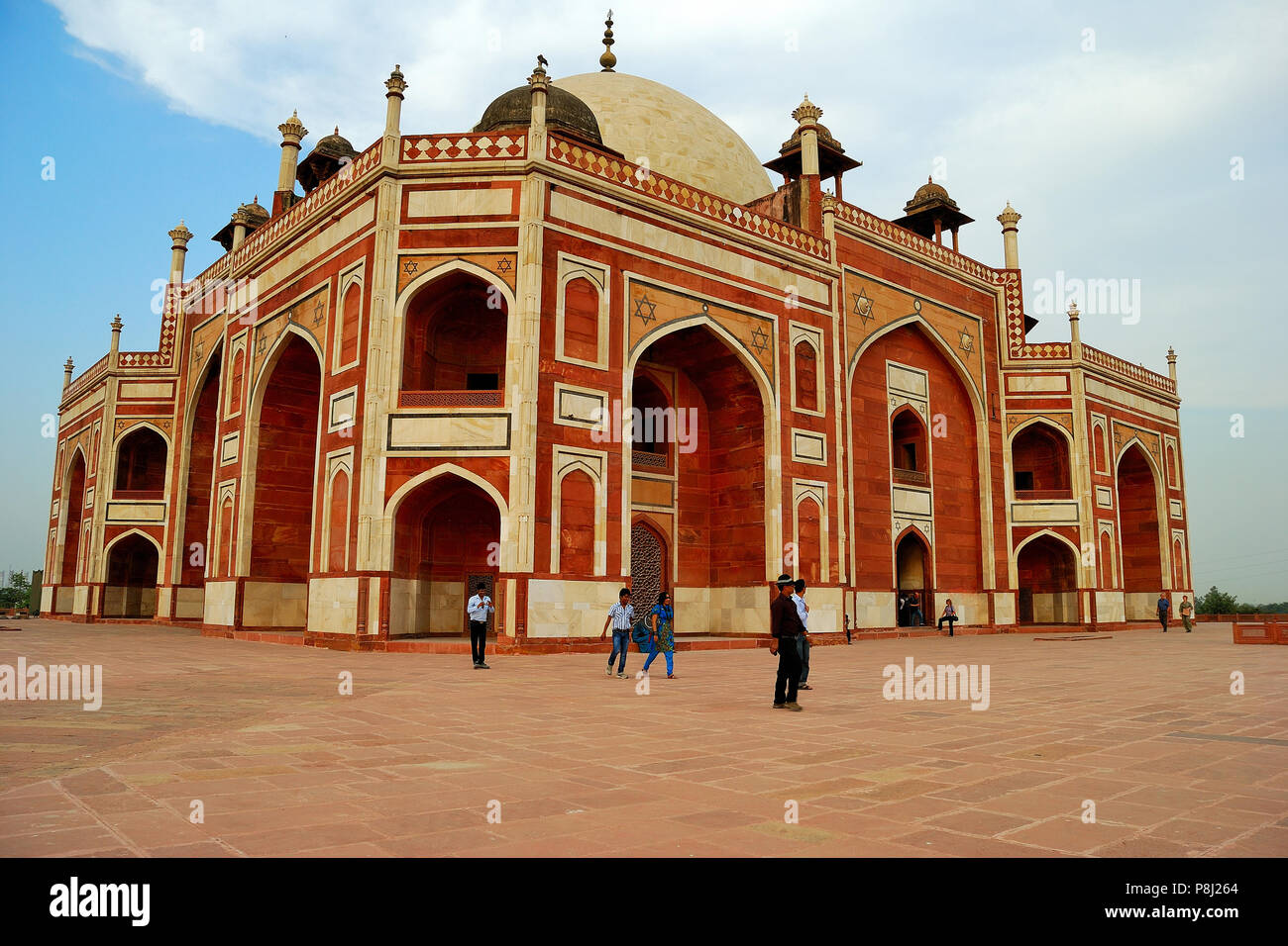 Tomba di Humayun, nuova Delhi, Delhi, India Foto Stock