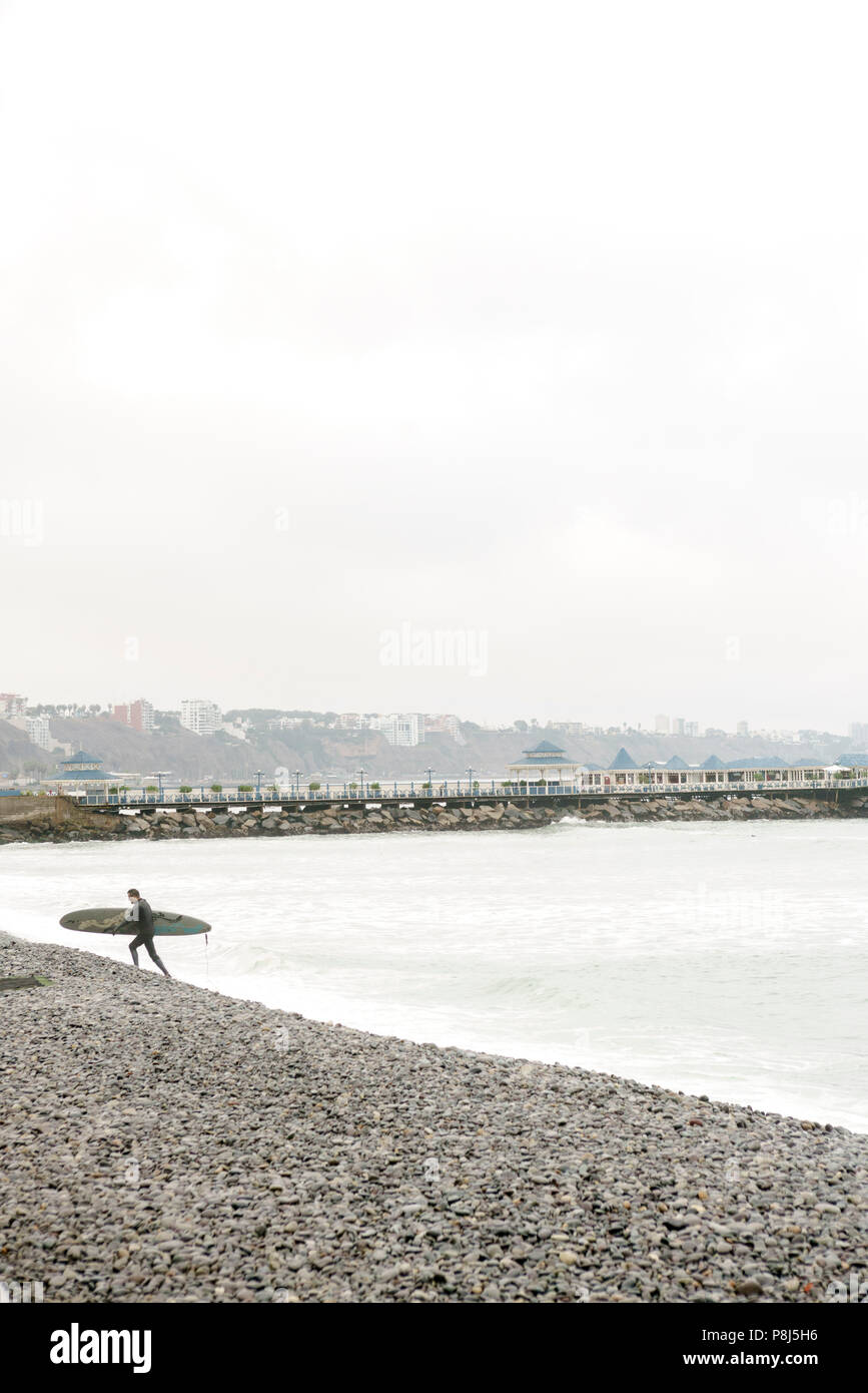 Miraflores Lima, Perù. Foto Stock