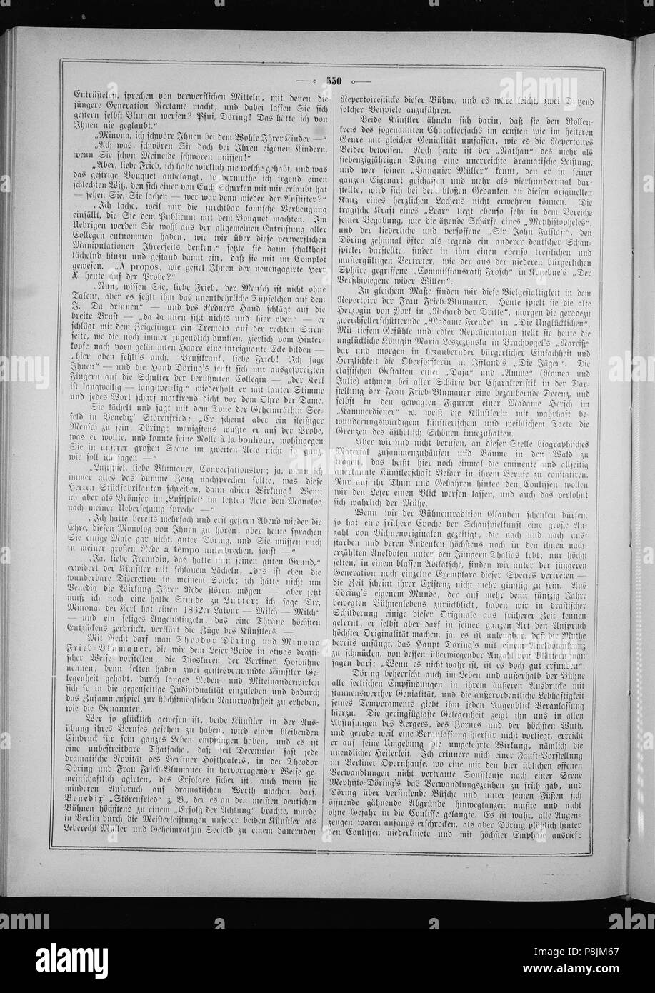 . 176 Die Gartenlaube (1874) 550 Foto Stock