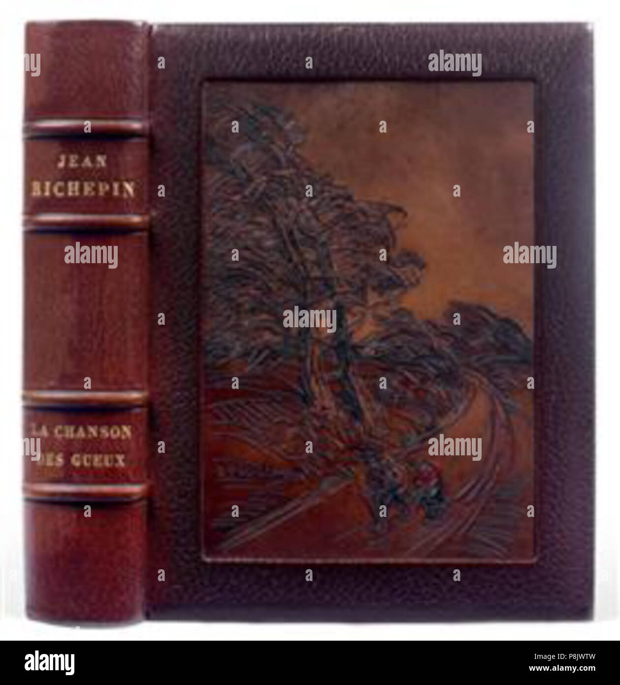 . 534 Steinlen - la-chanson-des-gueux-con-steinlen-pelle-binding Foto Stock