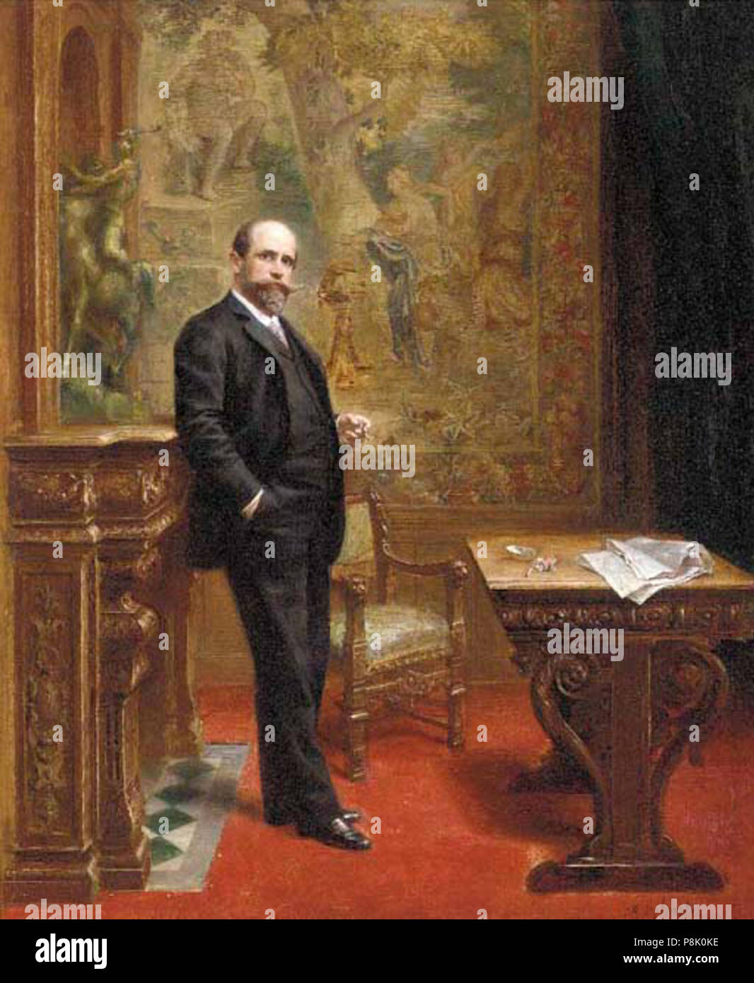 . 548 Sylvestre il collettore Foto Stock