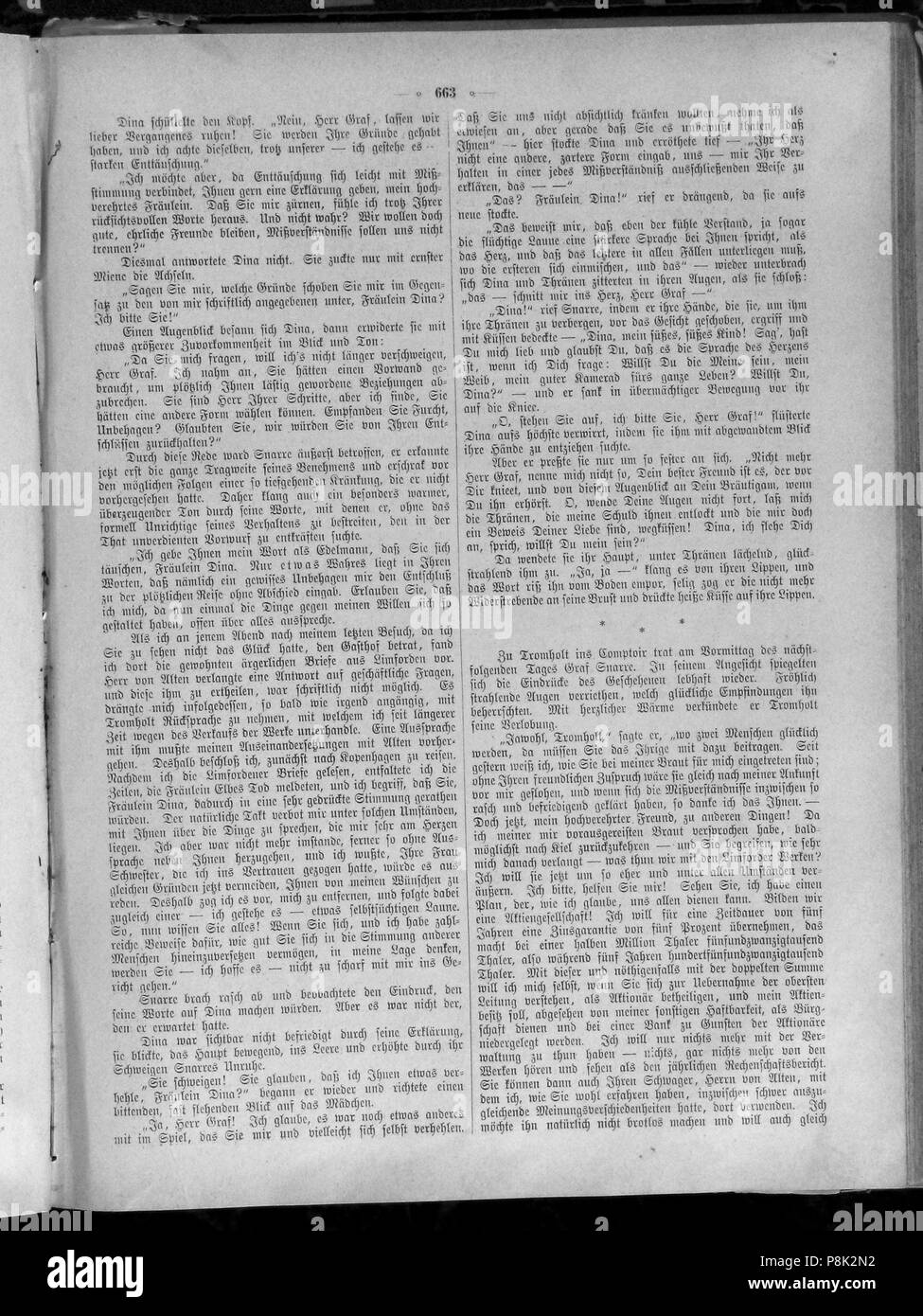 . 249 Die Gartenlaube (1890) 663 Foto Stock