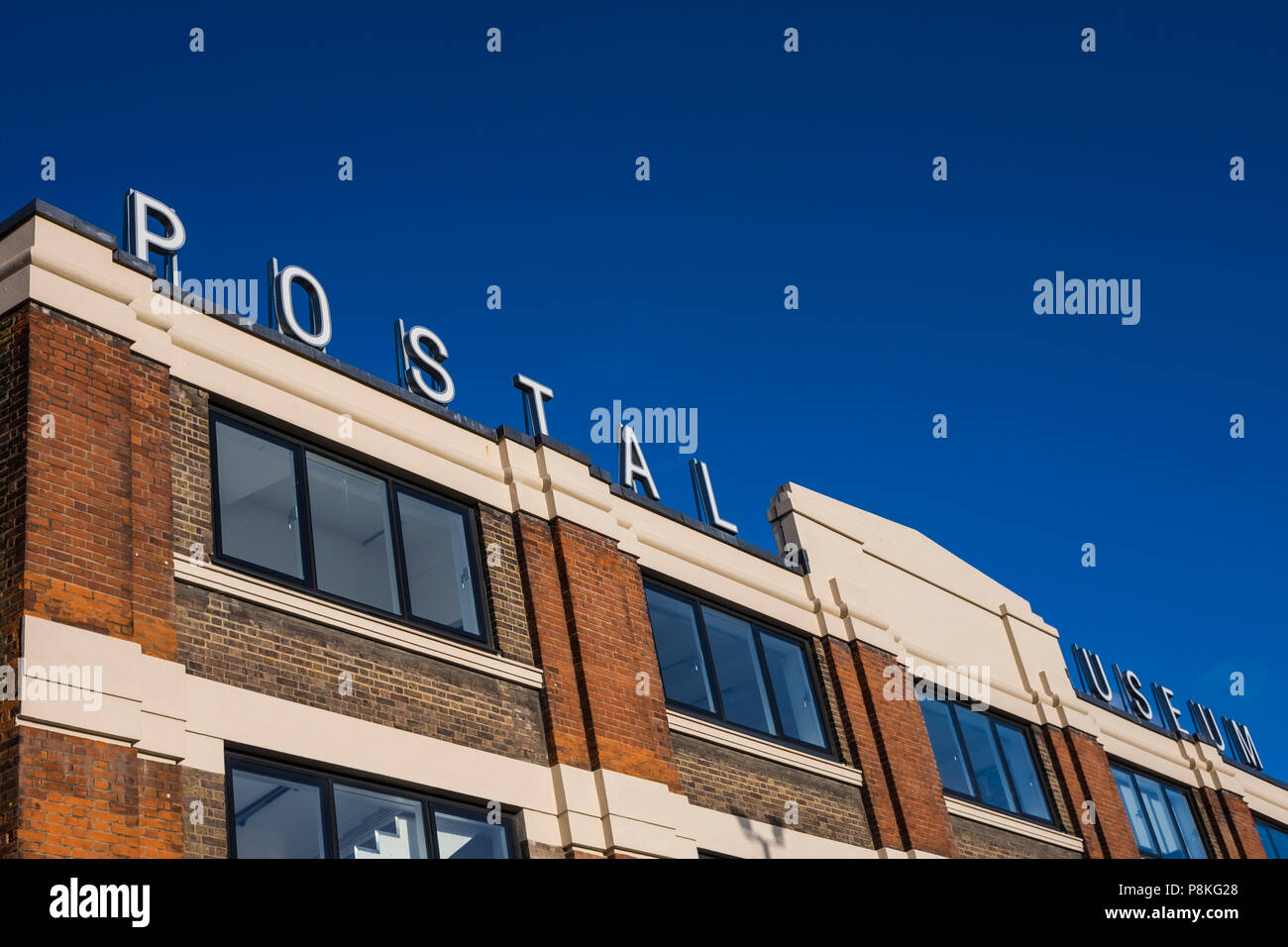 Il Museo Postale, Mount Pleasant, London, England, Regno Unito Foto Stock