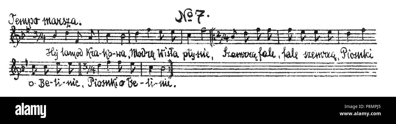 593 Żołnierskie piosenki obozowe N-07 Foto Stock