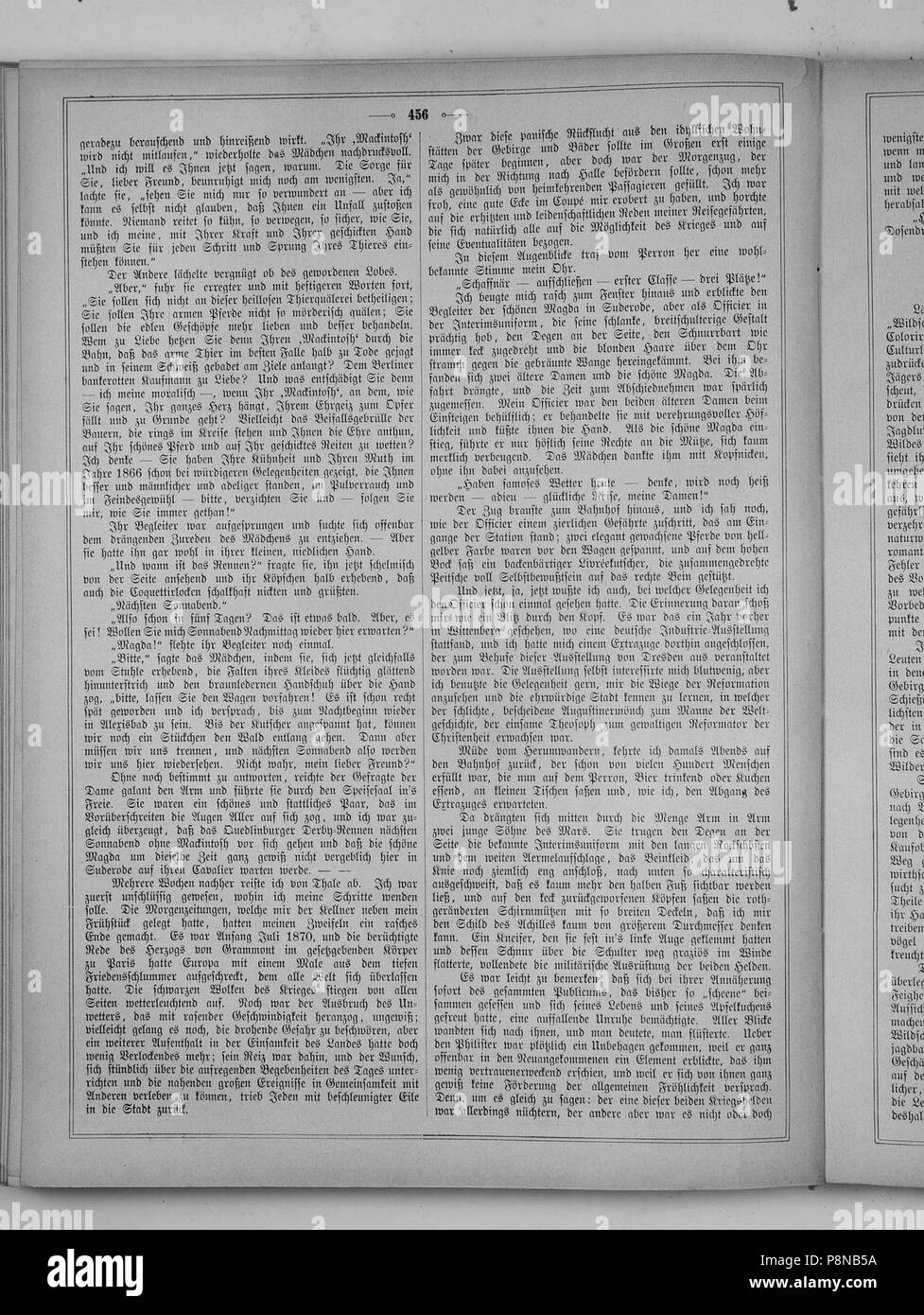 . 181 Die Gartenlaube (1877) 456 Foto Stock