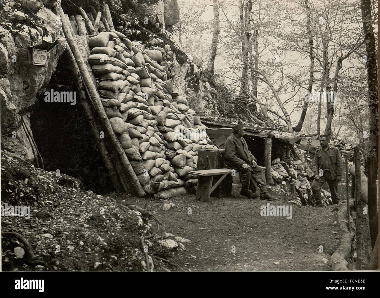 . 331 Hilfsplatz am Monte Hum (BildID 15470532) Foto Stock