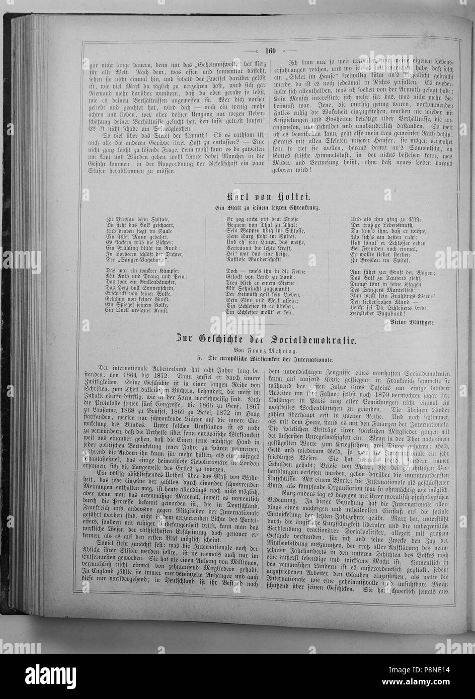. 194 Die Gartenlaube (1880) 160 Foto Stock