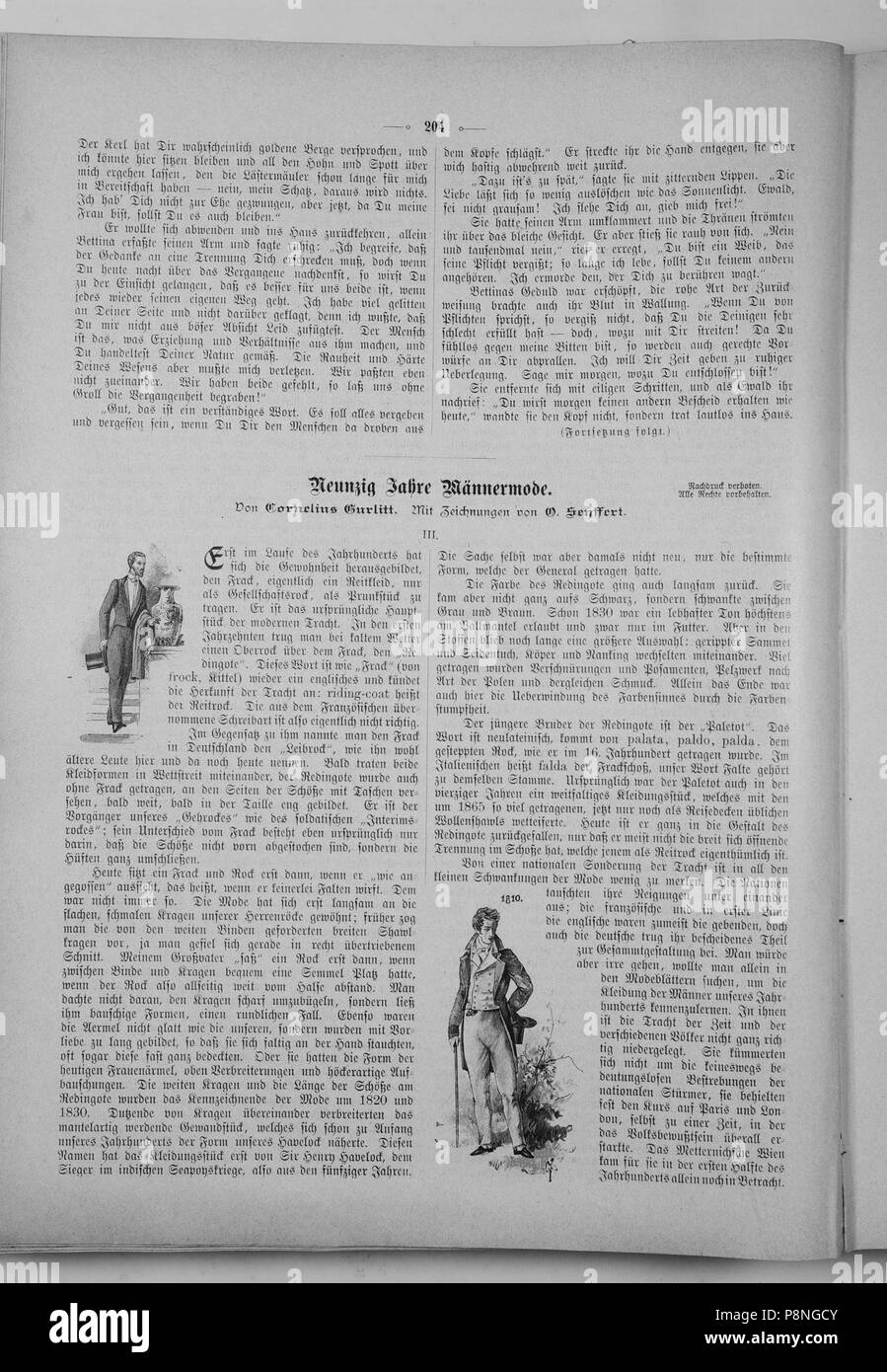 . 251 Die Gartenlaube (1892) 204 Foto Stock