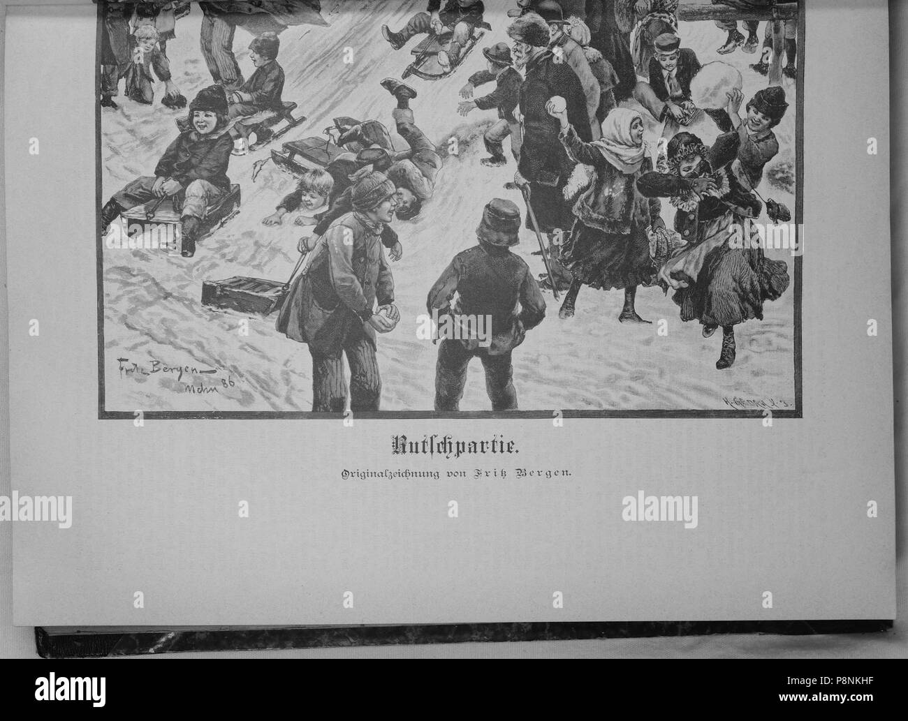 . 234 Die Gartenlaube (1888) 073 Foto Stock