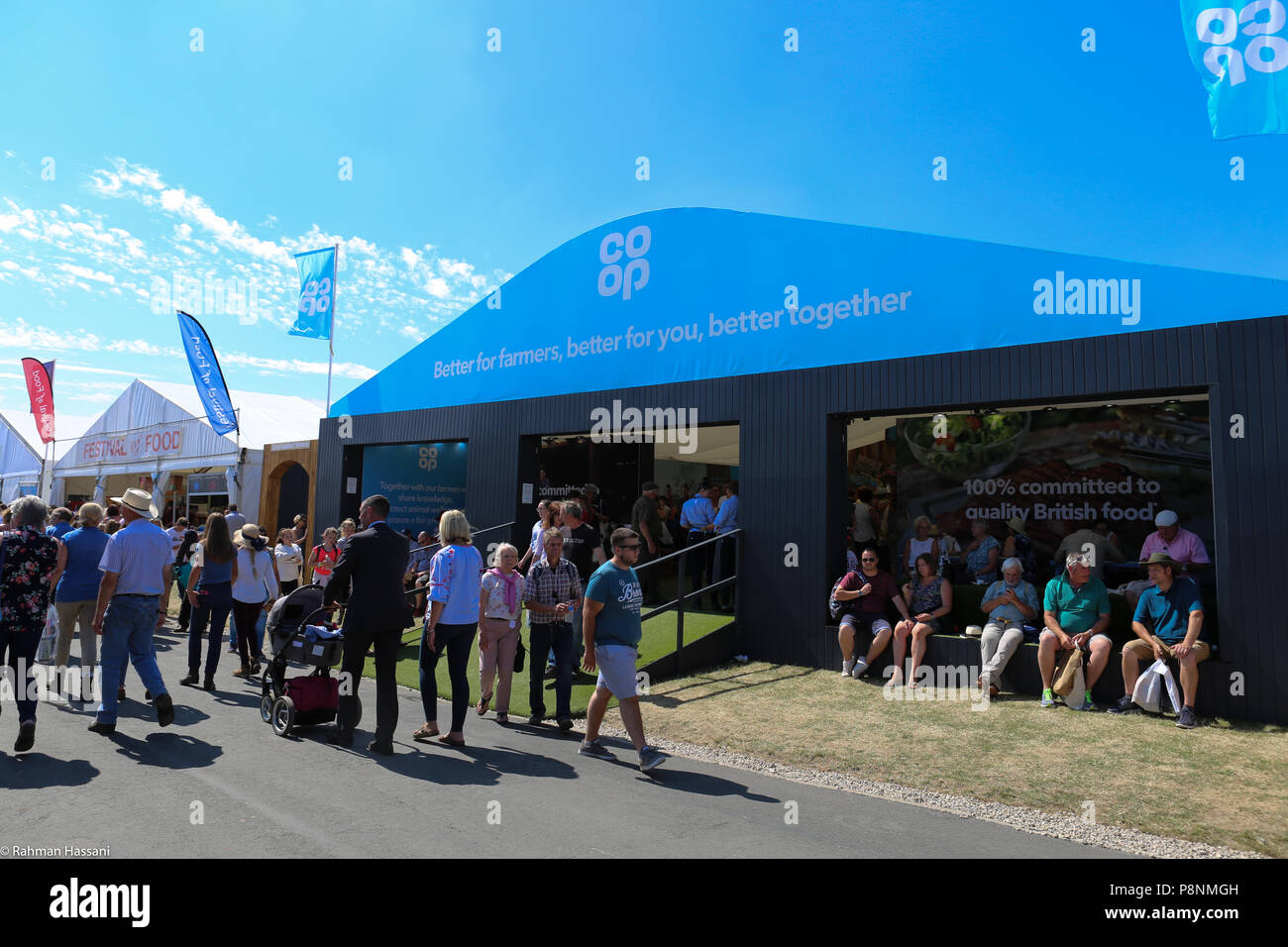 Il grande spettacolo dello Yorkshire, luglio,2018 il grande spettacolo dello Yorkshire è un iconico evento di tre giorni e una delle più importanti manifestazioni del settore agricolo in inglese ca Foto Stock