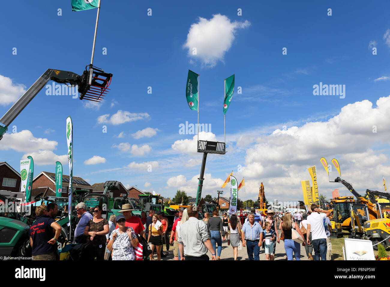 Il grande spettacolo dello Yorkshire, luglio,2018 il grande spettacolo dello Yorkshire è un iconico evento di tre giorni e una delle più importanti manifestazioni del settore agricolo in inglese ca Foto Stock
