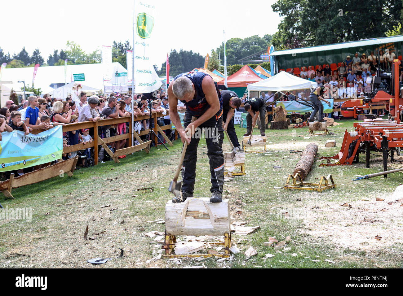 Il grande spettacolo dello Yorkshire, luglio,2018 il grande spettacolo dello Yorkshire è un iconico evento di tre giorni e una delle più importanti manifestazioni del settore agricolo in inglese ca Foto Stock