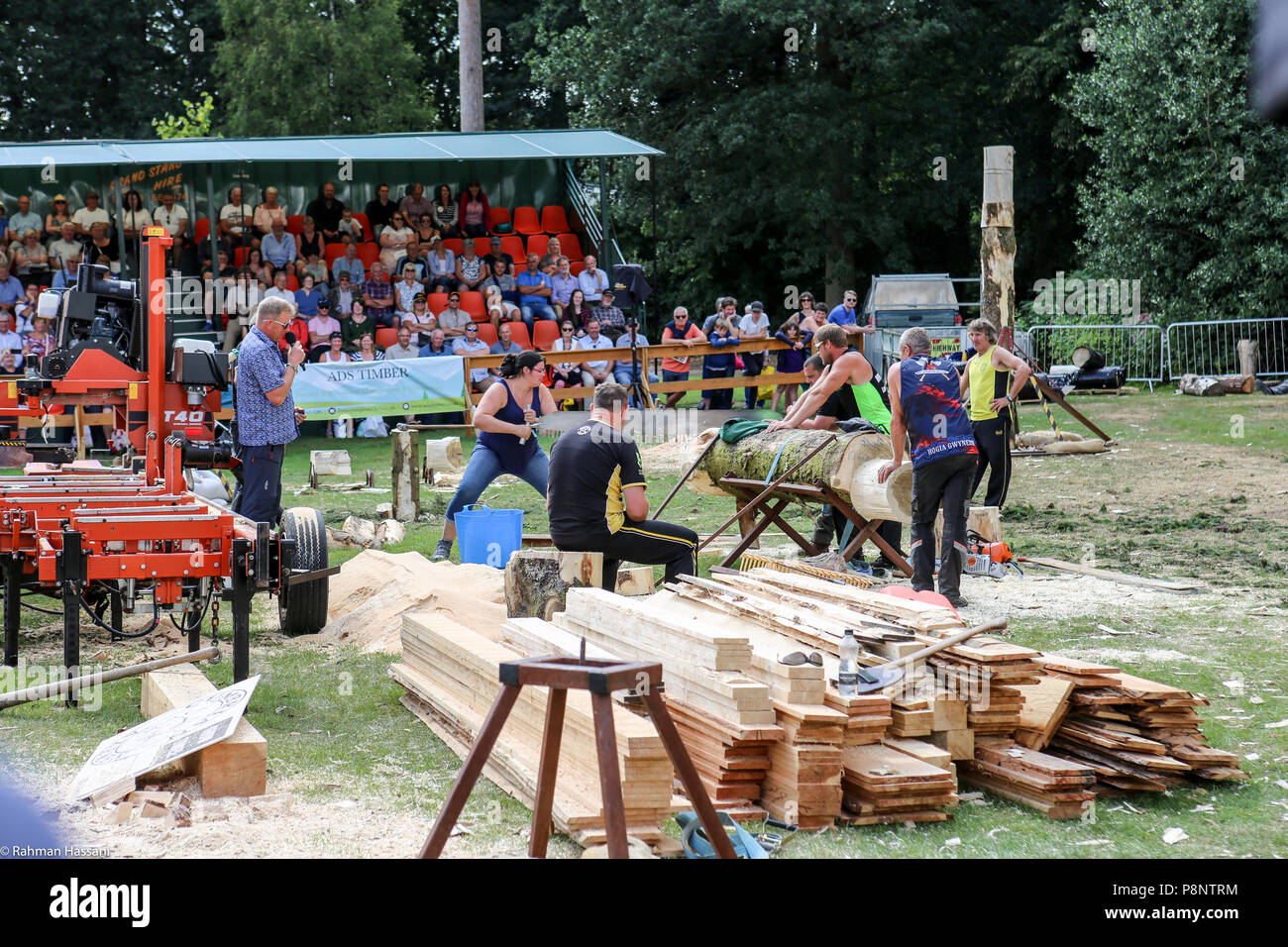 Il grande spettacolo dello Yorkshire, luglio,2018 il grande spettacolo dello Yorkshire è un iconico evento di tre giorni e una delle più importanti manifestazioni del settore agricolo in inglese ca Foto Stock