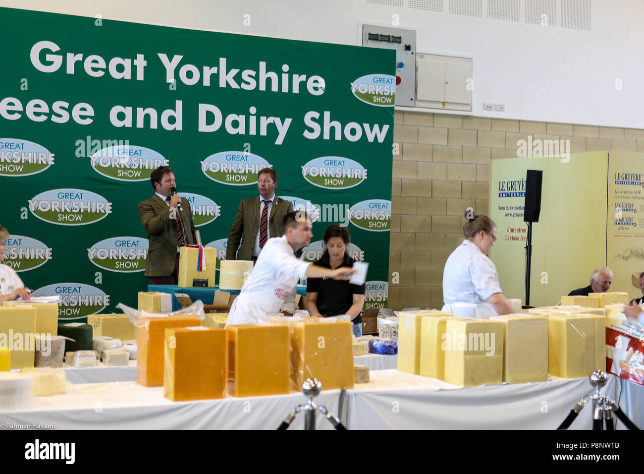 Il grande spettacolo dello Yorkshire, luglio,2018 il grande spettacolo dello Yorkshire è un iconico evento di tre giorni e una delle più importanti manifestazioni del settore agricolo in inglese ca Foto Stock
