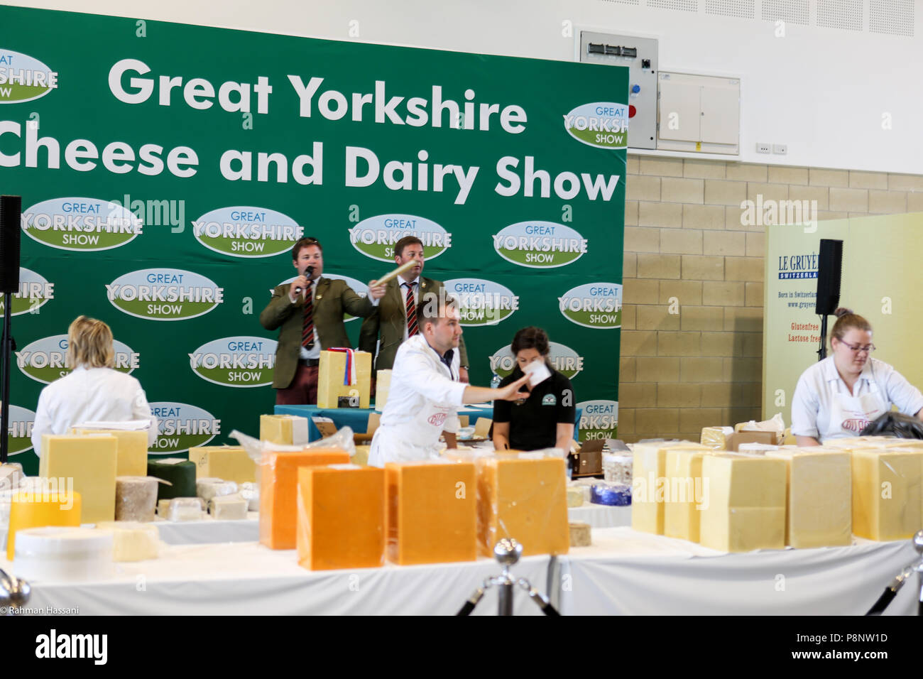 Il grande spettacolo dello Yorkshire, luglio,2018 il grande spettacolo dello Yorkshire è un iconico evento di tre giorni e una delle più importanti manifestazioni del settore agricolo in inglese ca Foto Stock