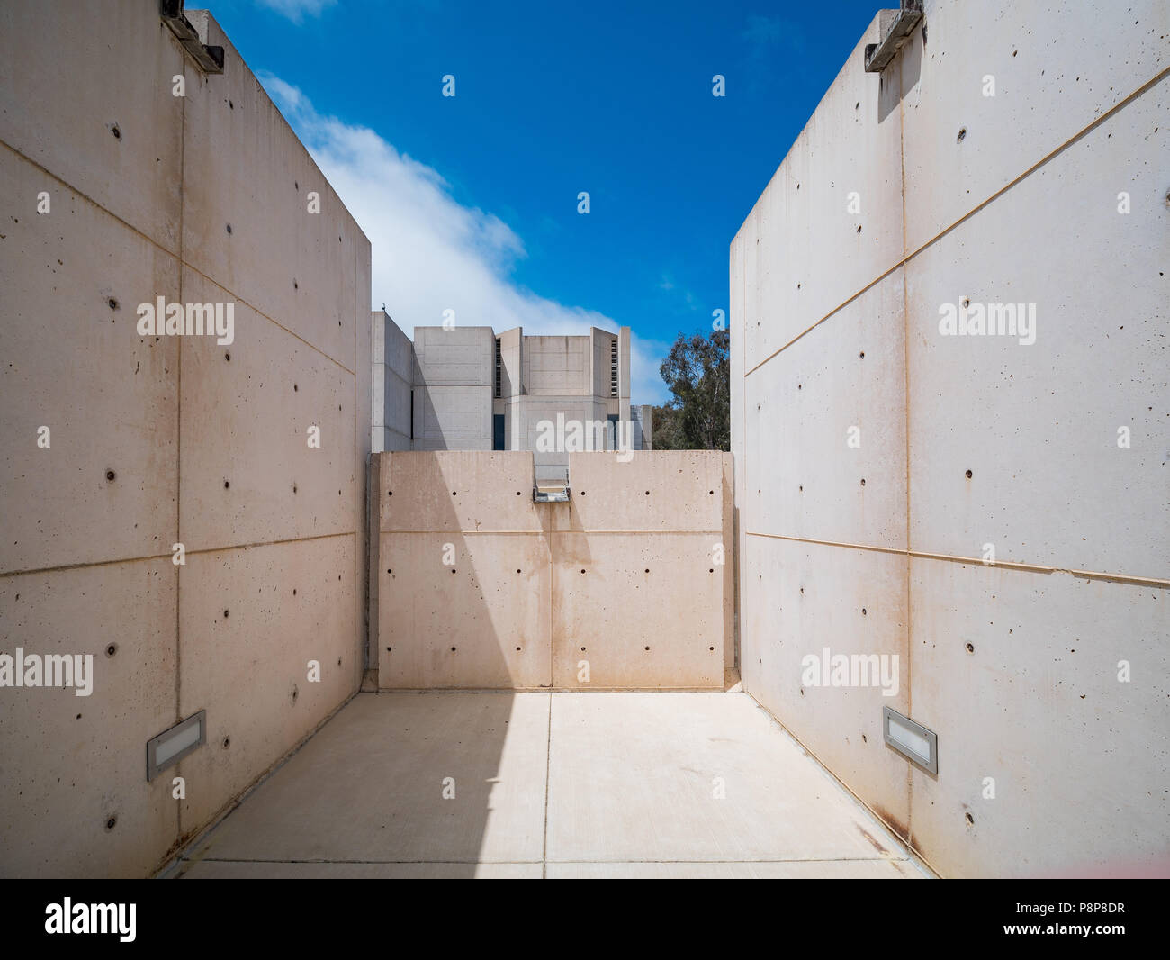 San Diego, 29 giu: edificio di interesse di Salk Institute for Biological Studies a giugno 29, 2018 a San Diego, California Foto Stock