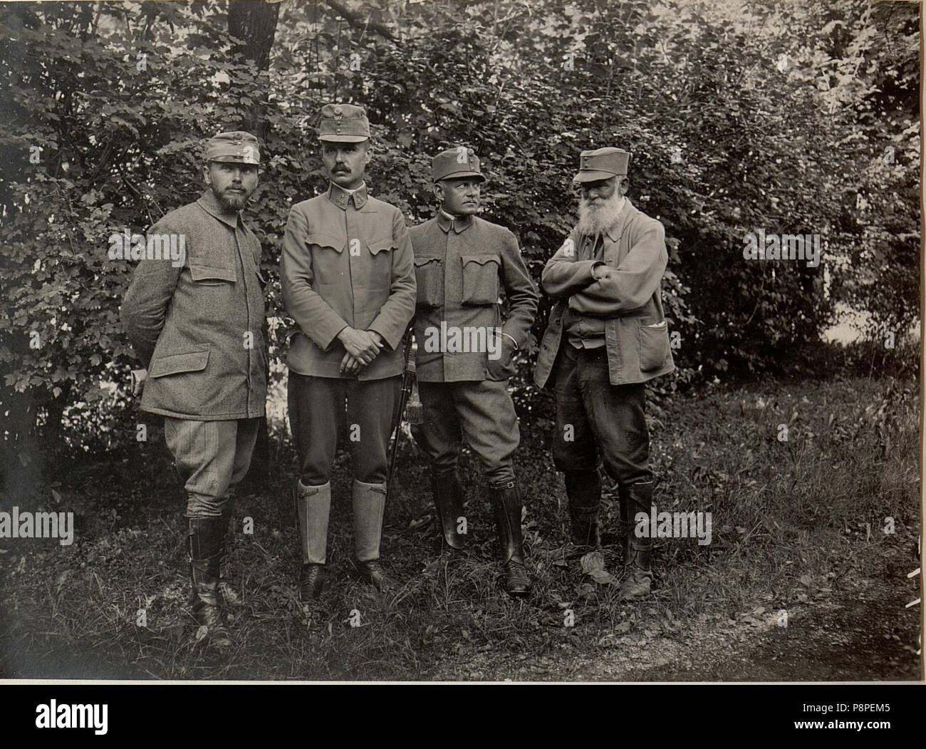 . 365 Kreigsmalergruppe. Aufgenommen am 13. Agosto 1916. (BildID 15479347) Foto Stock