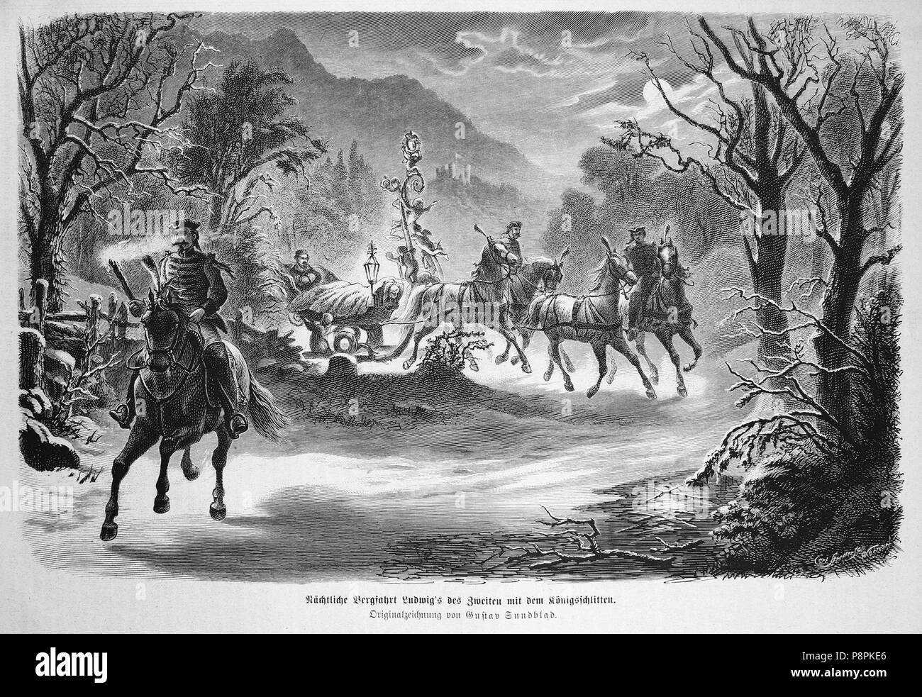 . 178 Die Gartenlaube (1874) b 843 Foto Stock