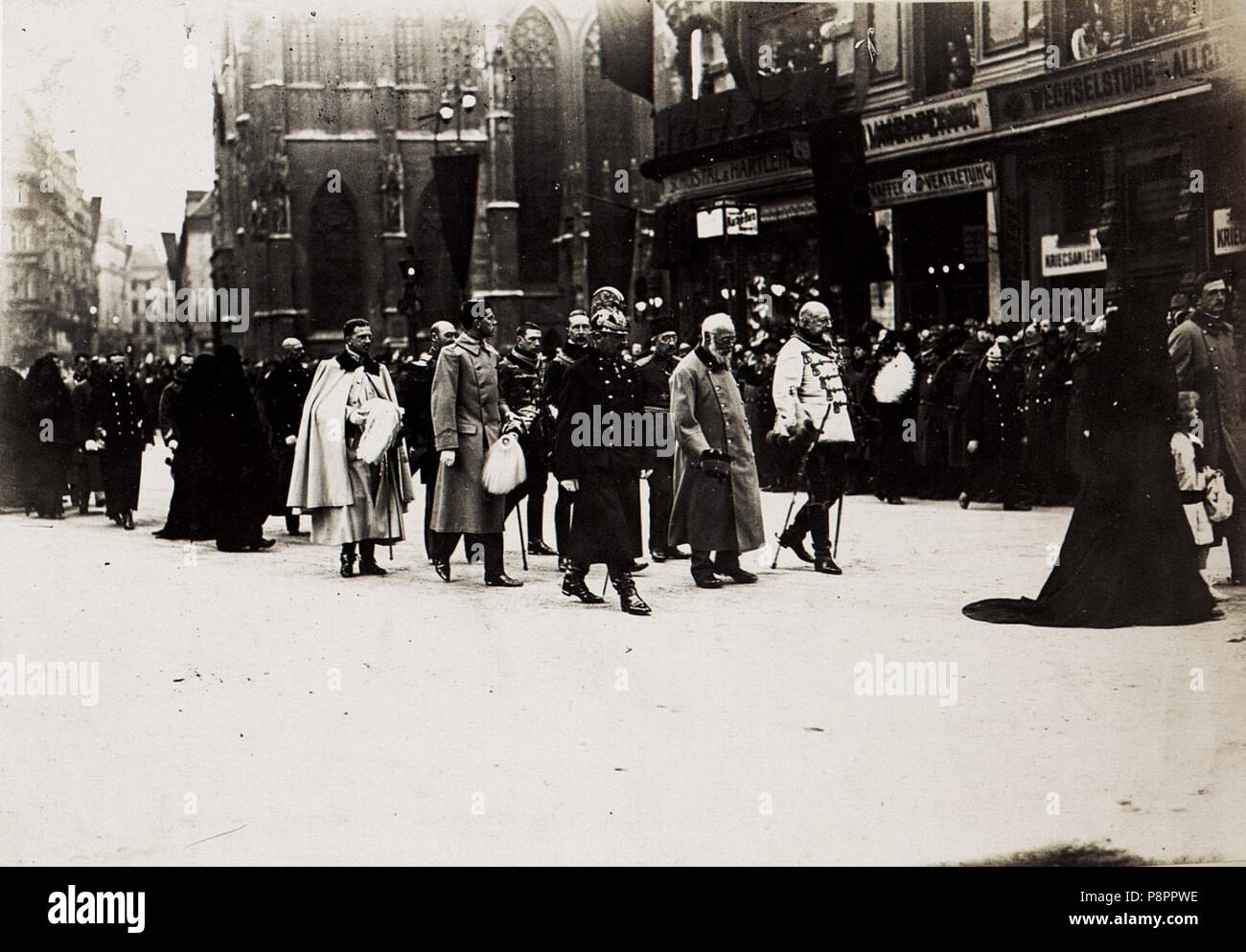 88 Das Begräbnis von Kaiser Franz Josef (BildID 15569919) Foto Stock