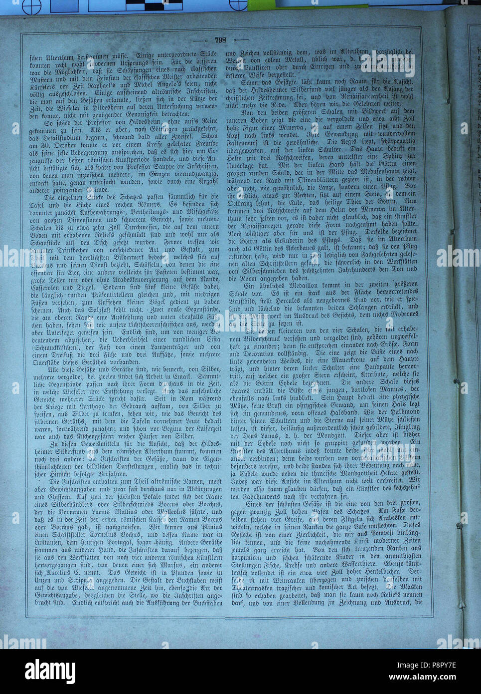 . 147 Die Gartenlaube (1868) 798 Foto Stock