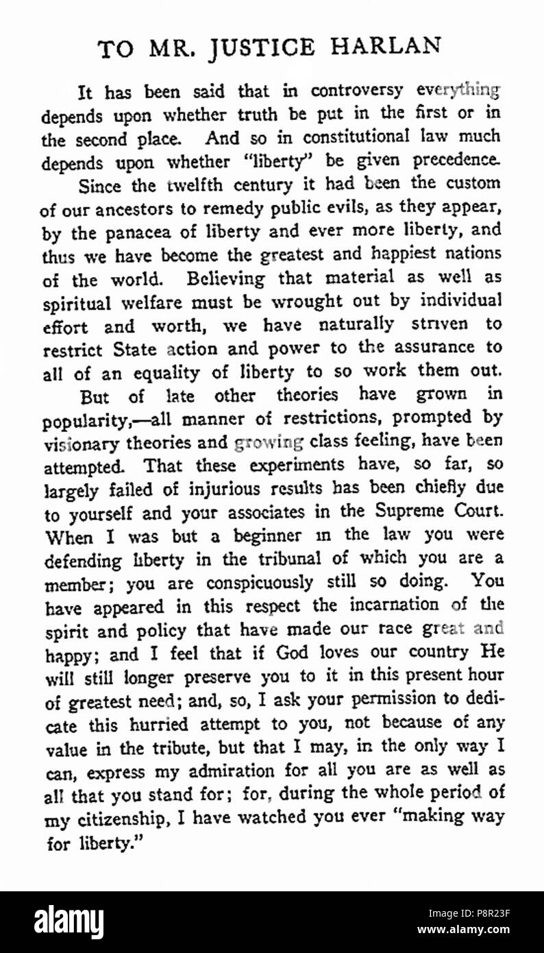 . 264 Earle, libertà di commercio come arginato dalla legge nazionale, 1909 01 Foto Stock