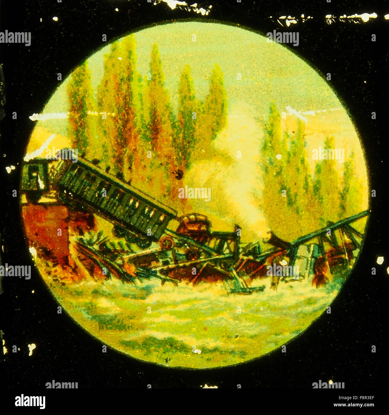 . 560 incidente ferroviario immagine 2 Foto Stock