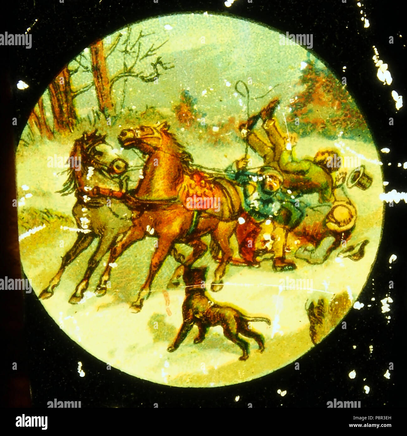 . 522 Sled incidente immagine 2 Foto Stock