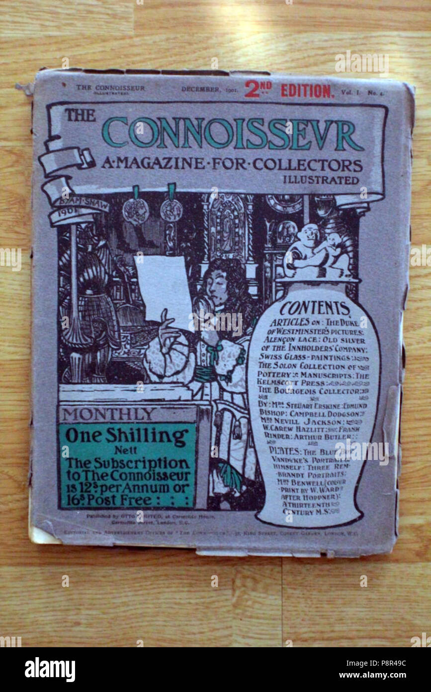 . 552 Il conoscitore Magazine Issue 4 Foto Stock