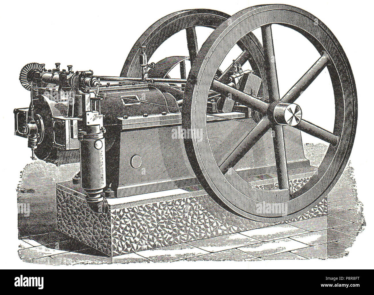 . 435 NSRW motore a gas Foto Stock